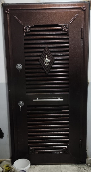 Rustik Kahve Panjur Kapı
